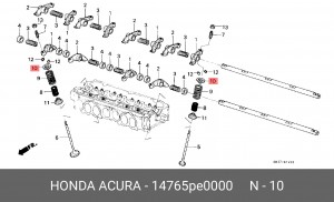 Деталь 14765PE0000 HONDA