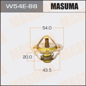 Термостат системы охлаждения W54E-88 MASUMA