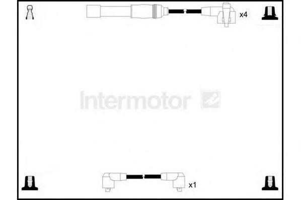 Ккомплект проводов зажигания 73985 STANDARD