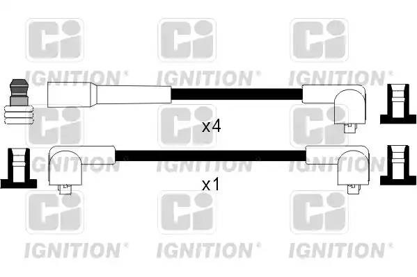 Ккомплект проводов зажигания XC277 QUINTON HAZELL