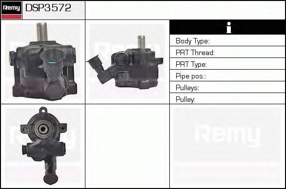 Гидравлический насос, рулевое управление DSP3572 DELCO REMY
