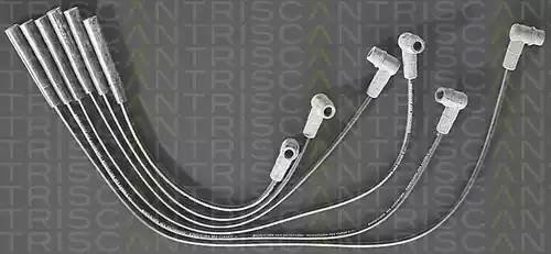 Ккомплект проводов зажигания 88607109 TRISCAN