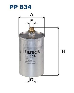 Фильтр топливный PP834 FILTRON