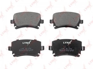 Колодки тормозные дисковые BD-1204 LYNXAUTO