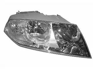 Основная фара 7622961N VAN WEZEL