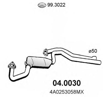 Катализатор 040030 ASSO