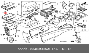 Деталь 83403SNAA01ZA HONDA