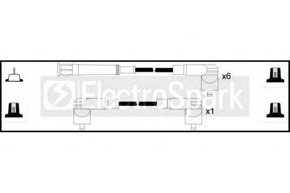 Ккомплект проводов зажигания OEK160 STANDARD