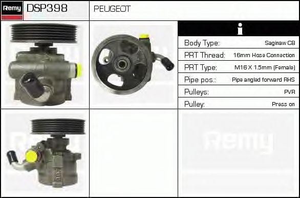 Гидравлический насос, рулевое управление DSP398 DELCO REMY