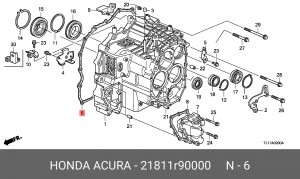 Деталь 21811R90000 HONDA