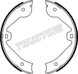 Комплект тормозных колодок, стояночная тормозная система 052.131 TRUSTING