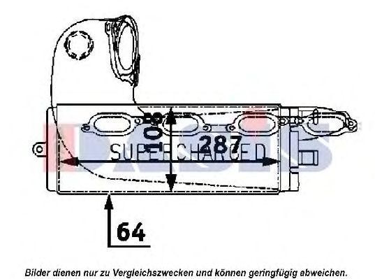 Интеркулер 377000N AKS DASIS