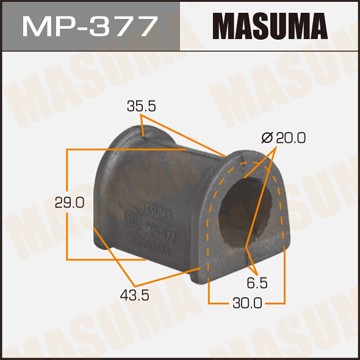 Втулка стабилизатора MP377 MASUMA