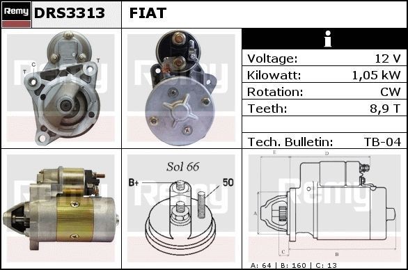 Рулевой механизм DSR184L DELCO REMY