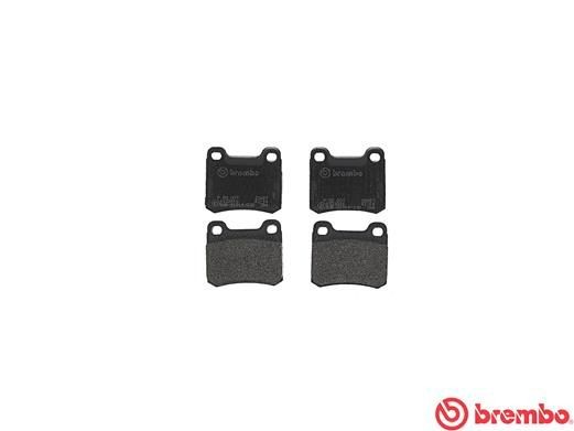 Комплект тормозных колодок, диско P50007 BREMBO
