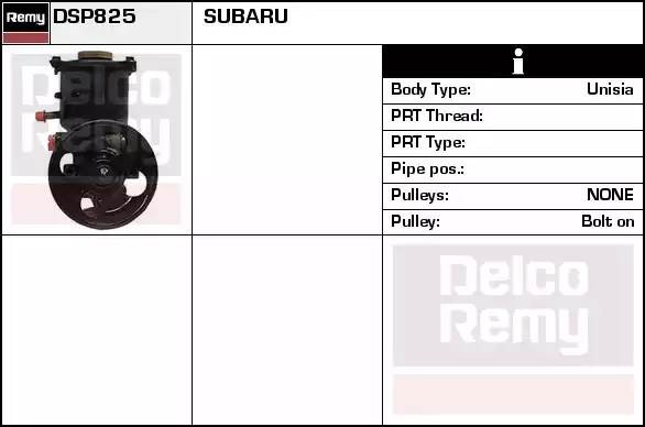 Гидравлический насос, рулевое управление DSP825 DELCO REMY