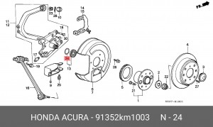 Деталь 91352KM1003 HONDA