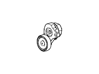 Натяжная планка, поликлиновой ремень 4668 509AC CHRYSLER