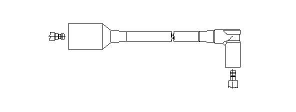 Провод зажигания 6A11E43 BREMI