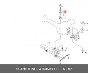 Деталь 4160508000 SSANG YONG