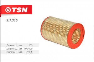 Фильтр воздушный 91315 TSN
