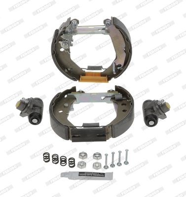 Комплект тормозных колодок FMK174 FERODO