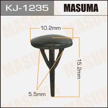 Клипса крепежная KJ1235 MASUMA