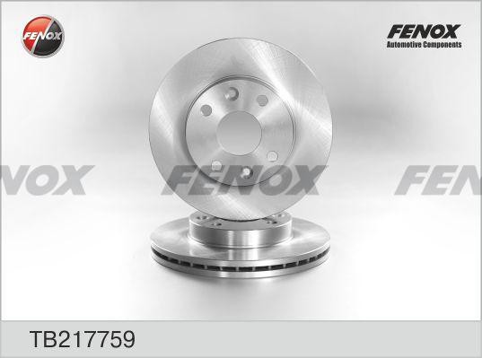Диск тормозной TB217759 FENOX