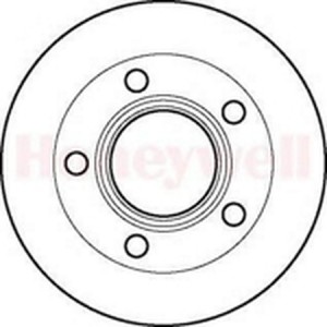 Тормозной диск 561883B BENDIX JURID
