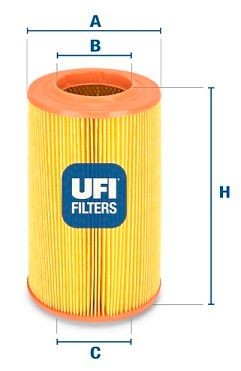 Воздушный фильтр 27.628.00 UFI