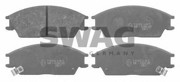 Комплект тормозных колодок, диско 90916542 SWAG