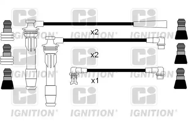 Ккомплект проводов зажигания XC306 QUINTON HAZELL