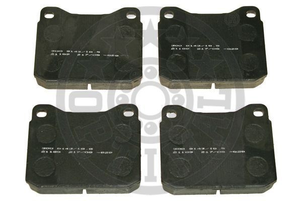 Комплект тормозных колодок, диско 914318,5 OPTIMAL