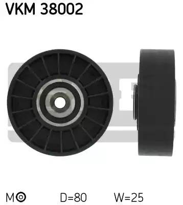 Натяжной ролик, поликлиновой  ремень VKM38002 SKF