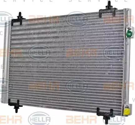 Конденсатор, кондиционер 8FC 351 317-561 HELLA