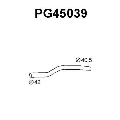 Выпускной трубопровод PG45039 VENEPORTE