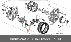 Деталь 31150PLMA01 HONDA