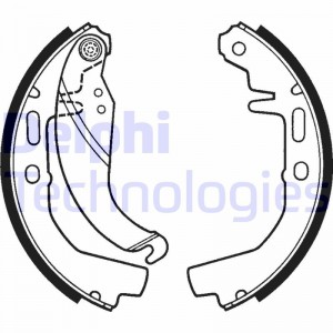 Комплект тормозных колодок LS1247 DELPHI