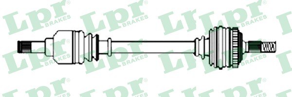 Приводной вал DS37142 LPR
