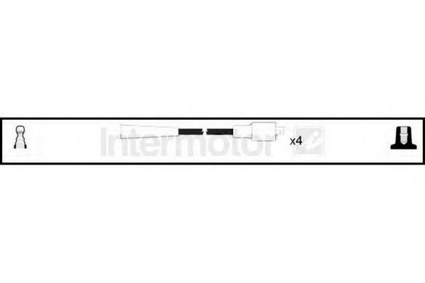 Ккомплект проводов зажигания 73356 STANDARD