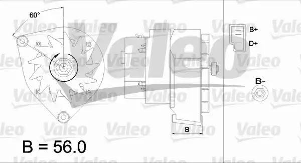 Генератор 436127 VALEO PHC