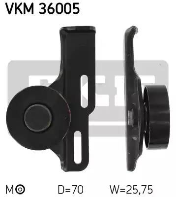 Натяжной ролик, поликлиновой  ремень VKM36005 SKF