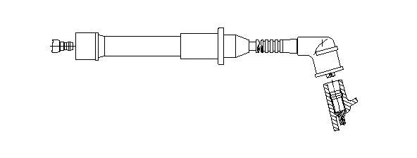 Провод зажигания 6A55E56 BREMI