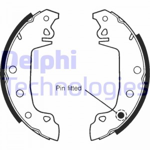 Комплект тормозных колодок LS1142 DELPHI