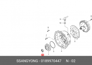 Сальник 0189970447 SSANG YONG