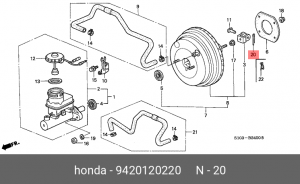 Деталь 9420120220 HONDA