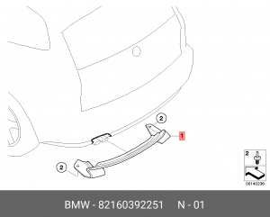 Деталь 82 16 0 392 251 BMW