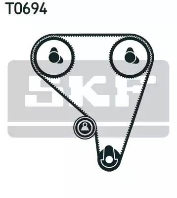 Комплект ремня ГРМ VKMA91401 SKF