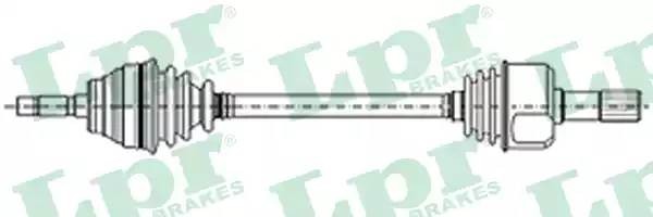 Приводной вал DS21069 LPR