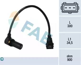 Датчик частоты вращения, управление двигателем 79071 FAE